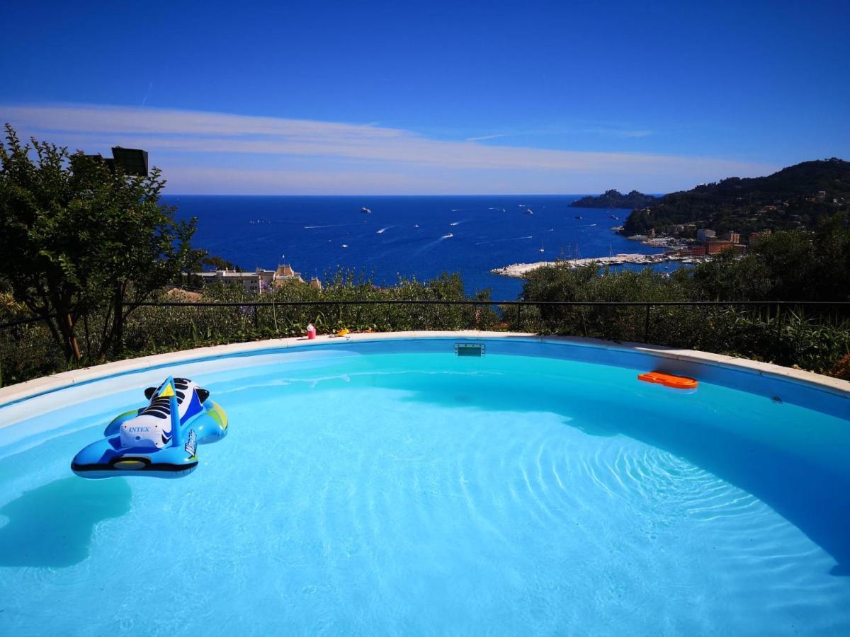 L'Uliveto Di Santa Con Piscina Villa Santa Margherita Ligure Ngoại thất bức ảnh
